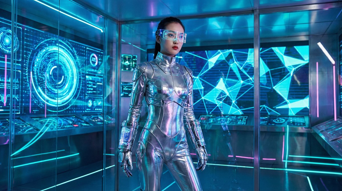 高清视频AI视频创作：科幻场景视频演示