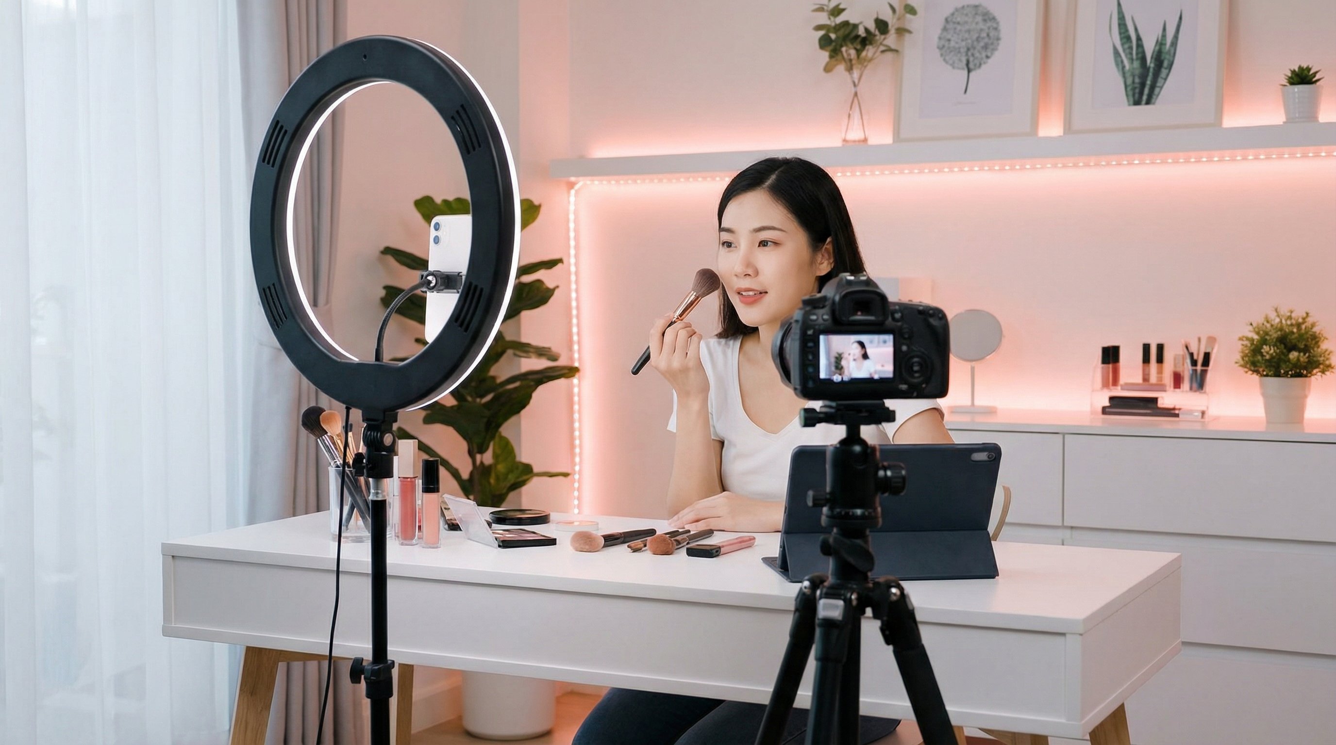 公共场合视频教程：美妆造型教学视频